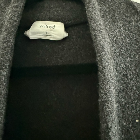 Women's Gray Wool Jacket - Picture 4 of 4